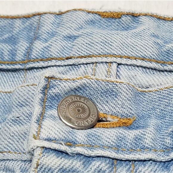 VINTAGE Gitano Light Wash High Rise Tapered Jeans - Picture 8 of 14